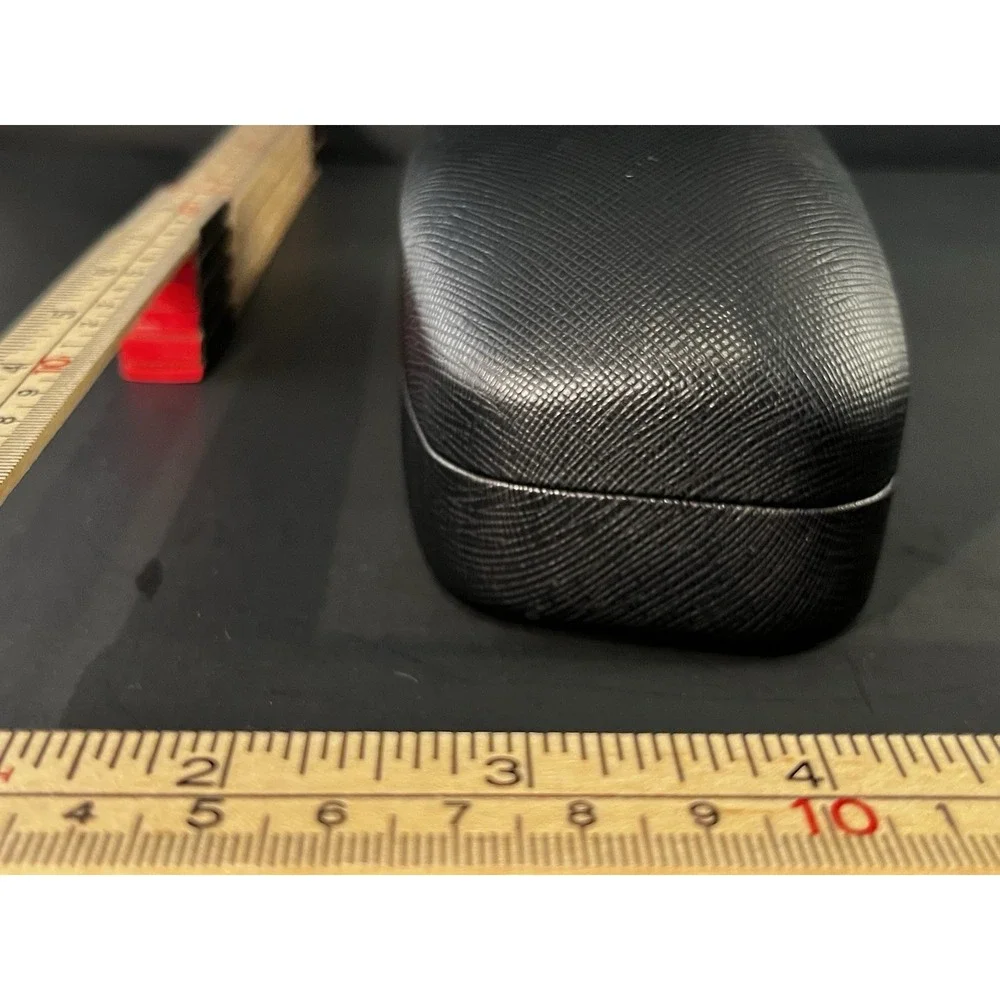 Salvatore Ferragamo Black Plastic Hard Case ONLY for Sunglasses or Eyeglasses